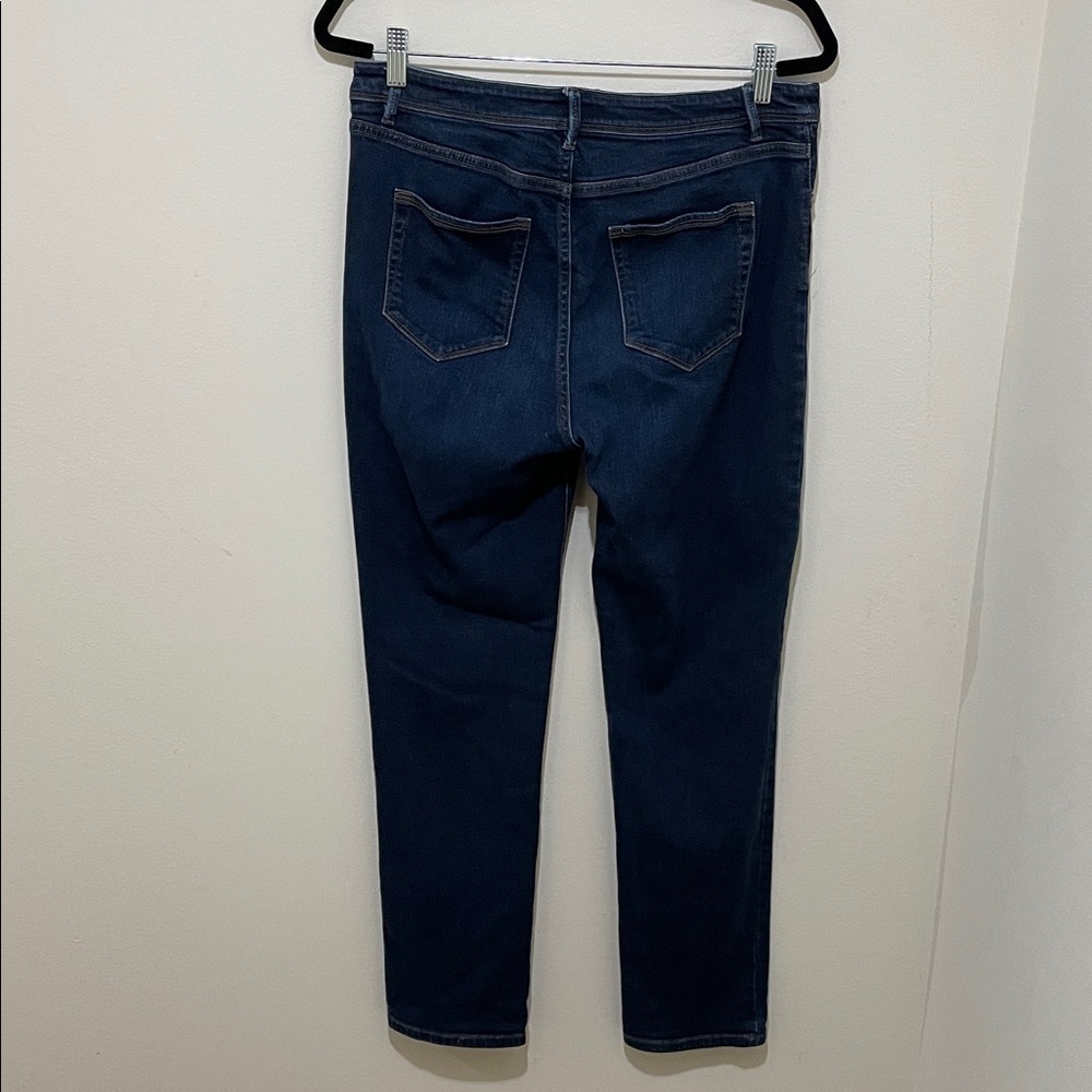 Women's J. Jill High-rise Straight Leg Blue Jeans, Size 10 - Picture 5 of 15